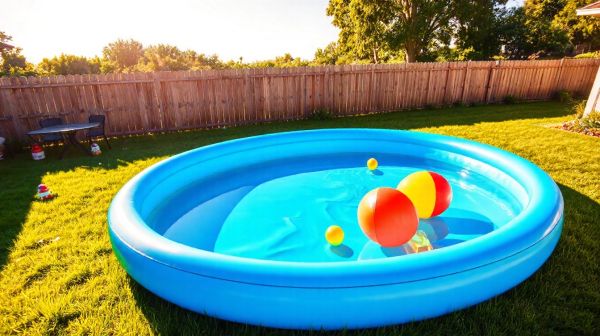 Les meilleures piscines gonflables économiques pour cet été